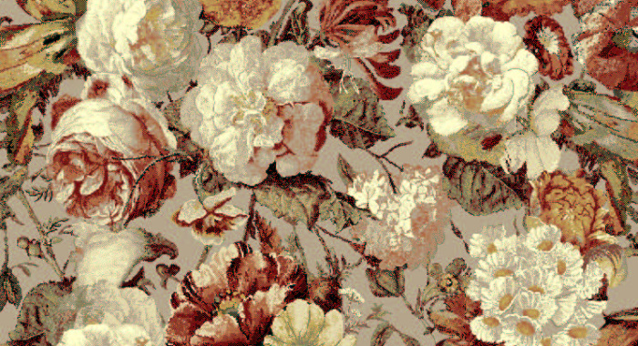 Ковер с цветами OSTA Chroma 4707 600